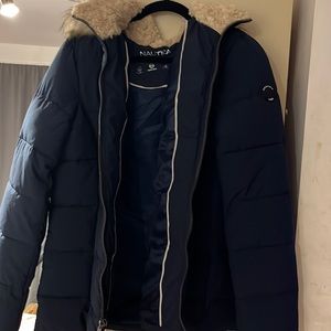 Nautica navy blue coat